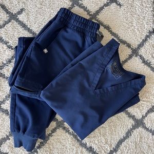 FIGS Navy Scrub Set